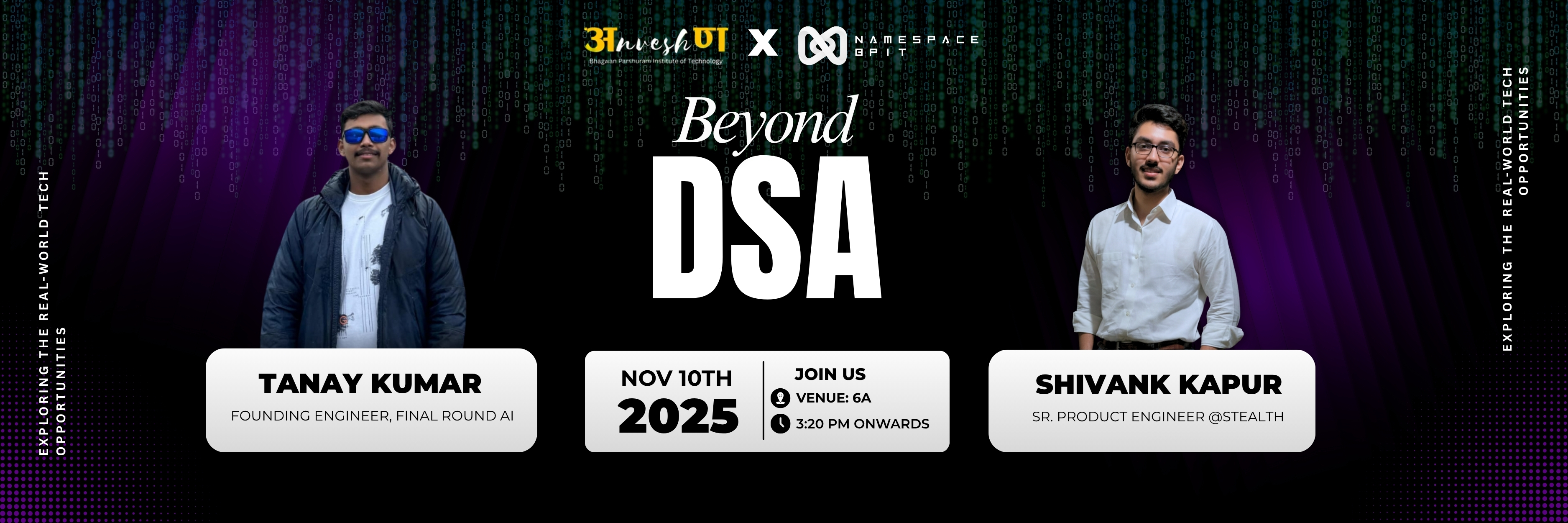 Beyond DSA: Exploring Real-World Tech Opportunities