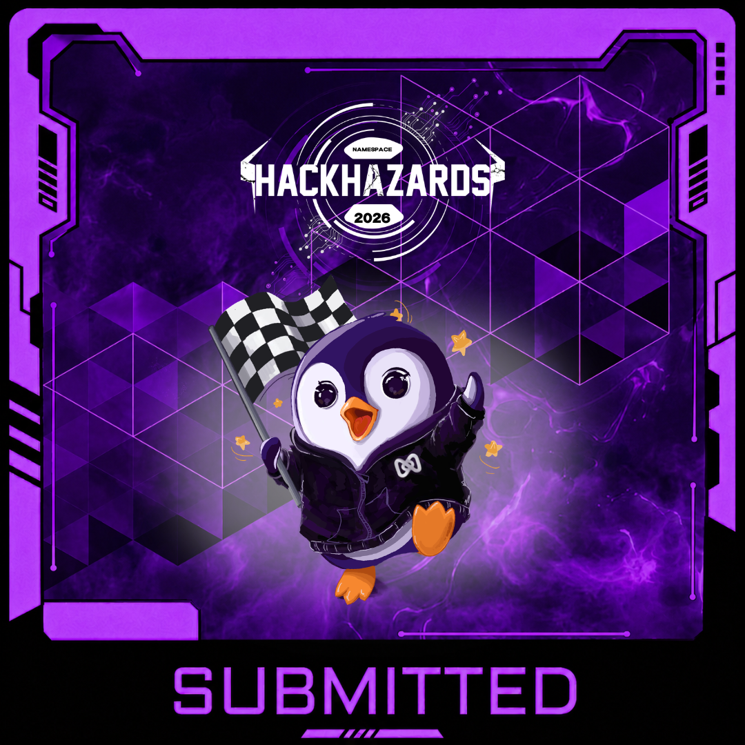 HACKHAZARDS '26 Project Submitted Badge