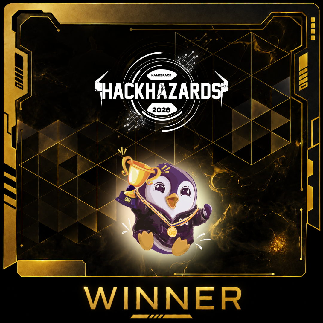 HACKHAZARDS '26 WINNER